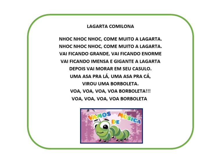Lagarta comilona pdf