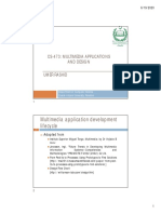 Multimedia Application Development Lifecycle: Cs-473: Multimedia Applications and Design