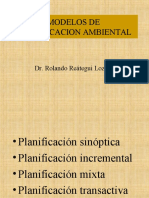 4. MODELOS DE PLANIFICACION