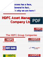 Pre Placement Talk - HDFC AMC 2011