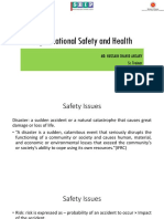 Organizational Safety and Health: Fire, Electric, Disaster Risks