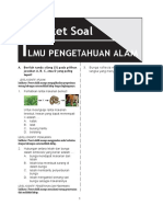 5-Paket Soal Ilmu Pengetahuan Alam