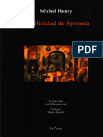 Henry - La Felicidad de Spinoza PDF