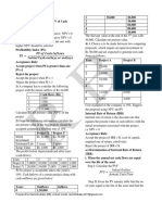 Capital Budgeting - Final. - NPV and IRR