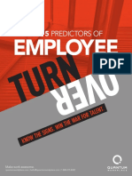 Employee: Top 5 Predictors of