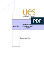 F-DE-12 MAPA Y PLAN DE TRATAMIENTO DE RIESGOS DE GESTION. Gestión Jurídica