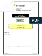 2008pp Mathematics P1 Eng Nov 2008 PDF