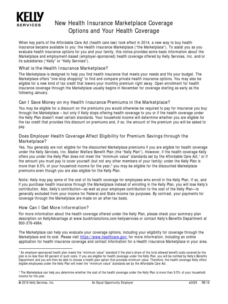 Health Insurance Marketplace PDF Health Insurance Marketplace Insurance