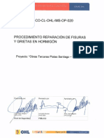 MS-CO-CL-OHL-IMS-OP-020 Reparación Fisuras y Grietas Rev 2 PDF