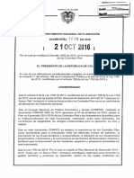 Decreto 1675 Del 21 de Octubre de 2016