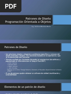 Featured image of post Patrones De Diseño Erich Gamma Pdf