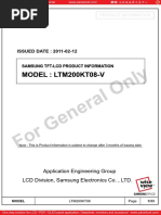 LTM200KT08 V Samsung