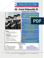 Dream BIG Cent Vidyarthi: Lowest Interest Rate (RBLR Based)