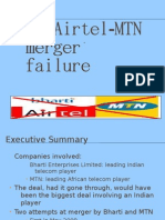 Airtel-MTN Merger Failure