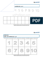 Ejercicio Aprender Los Numeros Del 1 Al 10 19