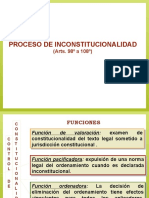 6taSemanaDerechoProcesal Constitucional - Proceso Inconstitucionalidad