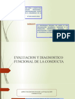 EVALUACION Y DIAGNOSTICO FUNCIONAL DE LA CX