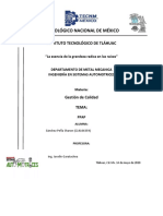 (PPAP) Proceso de Aprobación de Partes de Producción