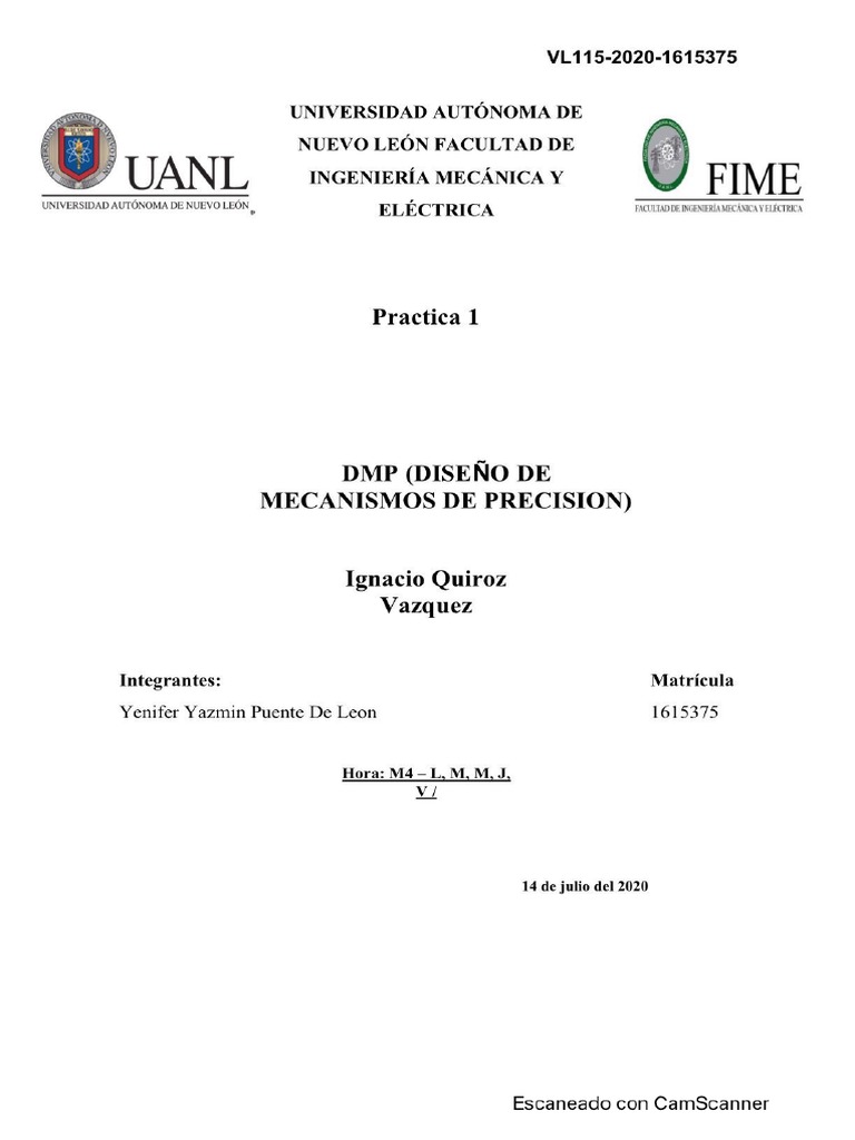 Practica 1 DMP | PDF