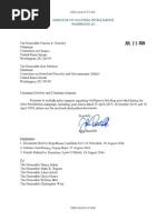 07-23-20 - Letter - Declassification of Defensive Briefing Material PDF