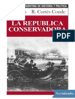 La Republica Conservadora - Ezequiel Gallo