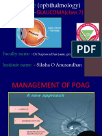 GLAUCOMA (Class 7) : Faculty Name Institute Name