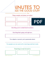 10 Minutes To Recognize The Good Stuff Journal Page by Christie Zimmer PDF