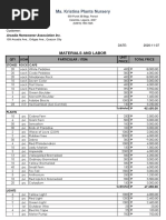 Boq of Swimming Pool | PDF | Swimming Pool | Building Materials