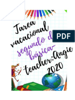 Tareas Vacacionales de Segundo de Básica 2020