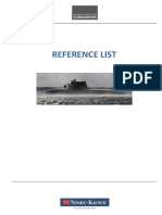 Referencelist Submarines 2017-03 PDF
