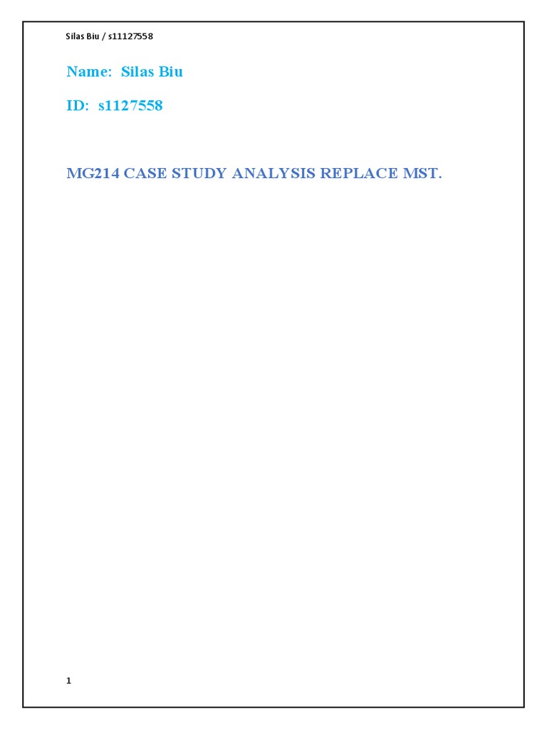 MULTIPLE CASE STUDY ANALYSIS STAKE PDF intelligence overview