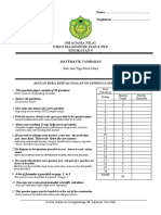 Diagnostik KBSM t5 Matematik Tambahan k1