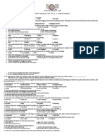 Periodical Test in Tle-Home Economics 6