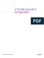 Proyectos Salud y Nutricion Icbf