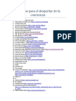 Películas para Despertar de La Conciencia PDF