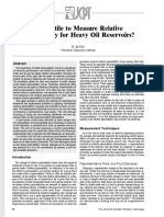 Is It Futile To Measure Relative Permeability For Heavy Oil Reservoirs?