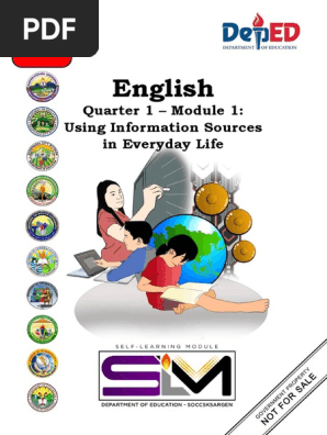 ENGLISH 10 QUARTER 1 MODULE 1