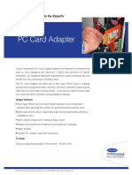 PC Card Adapter: Turn To The Experts