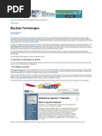 Big Data Technologies