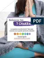 Guía Del Entrenamiento - Balancea Tus 7 Chakras (Editable) PDF