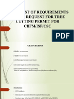 CBFM, CSC, ISF PRESENTATION TREE CUTTING Edited