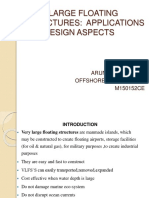 Very Large Floating Structures: Applications and Design Aspects