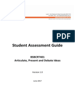 BSBCRT401 Student Assessment Guide