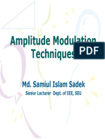 Amplitude Modulation-1st PDF