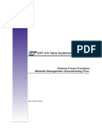 Training Manual - SubContracting - Without Split Valuation - MDPL