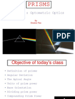 Subject: Optometric Optics: by Diwakar Rao
