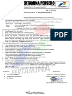 Surat Panggilan Tes Ke Denpasar, Bali PDF