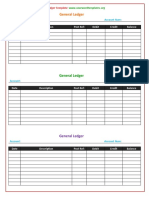 General Ledger Template