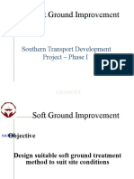 Soft Ground Improvement: Southern Transport Development Project - Phase I