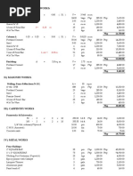 Construction Bill of Quantities Sample | PDF | Plumbing | Pipe (Fluid ...